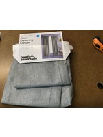 42'x84" Heathered Thermal Room Darkening  Curtain Panel Gray - Room Essentials™