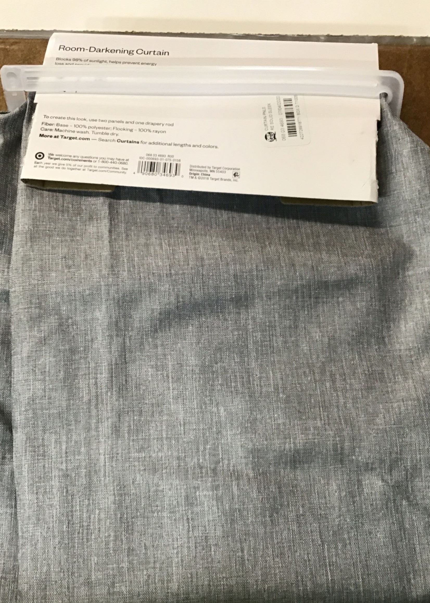 42x84 Heathered Thermal Room Darkening Curtain Panel Gray Room Essentials D3 Surplus Outlet 42x84 Heathered Thermal Room Darkening Curtain Panel Gray Room Essentials D3 Surplus Outlet