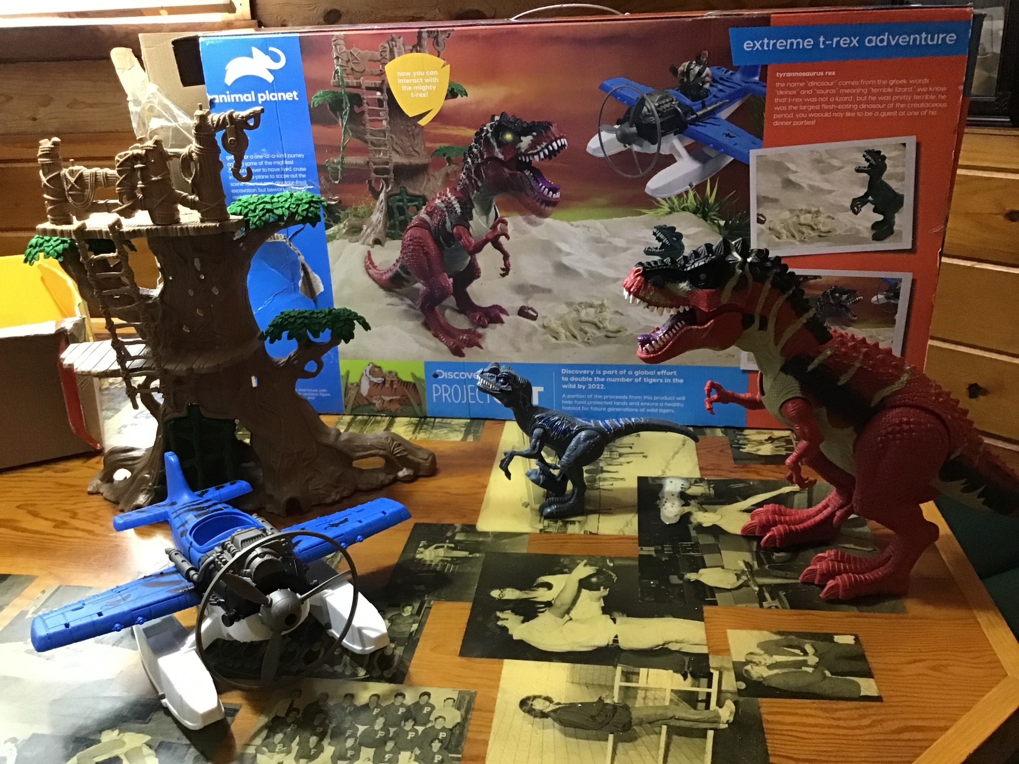 extreme t rex adventure playset