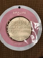 SpaLife Soothing Face Mask Coconut - 0.81oz