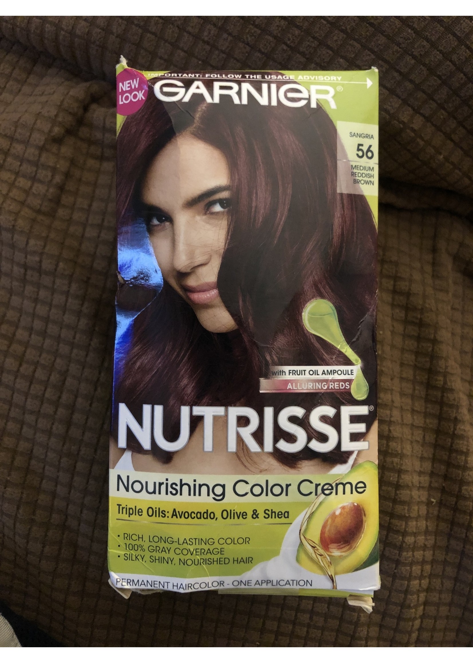 medium reddish brown hair garnier