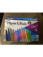 12ct Porous Point Pens Promo Pack Flair Medium Multicolored - PaperMate
