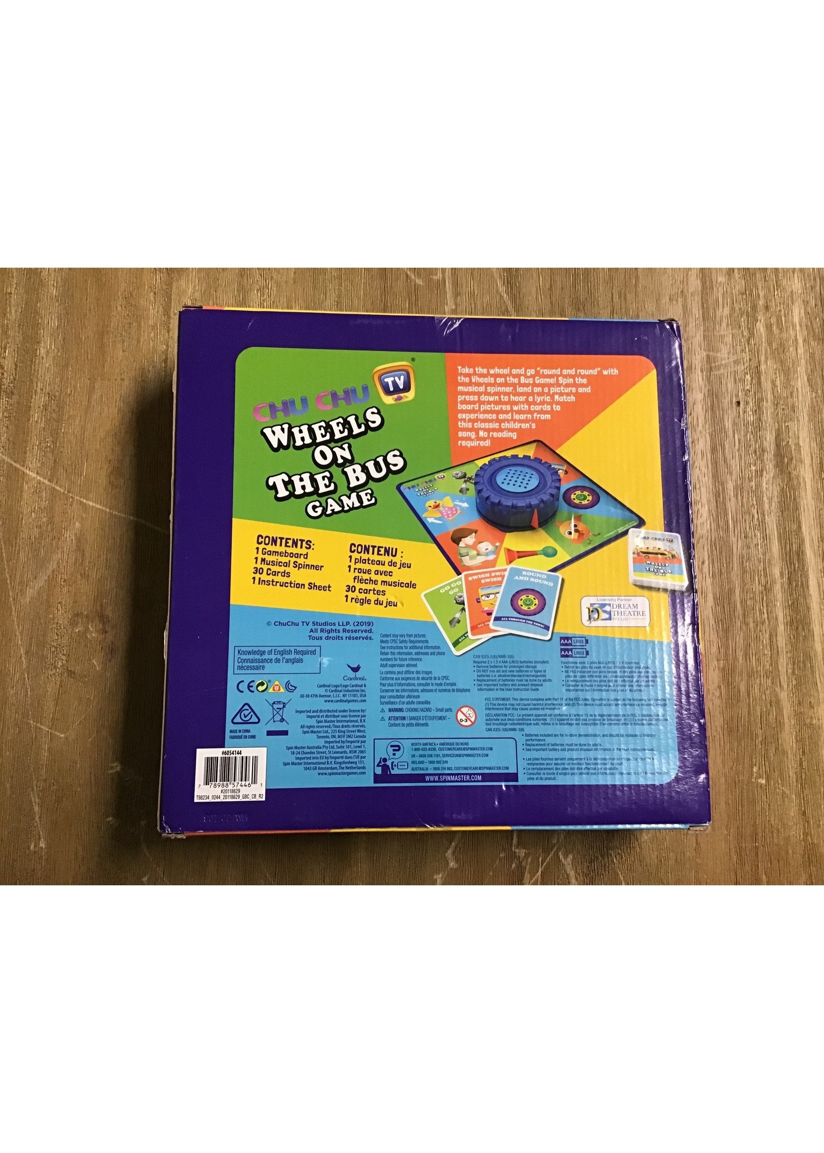 ChuChu TV - Wheels on the Bus Board Game