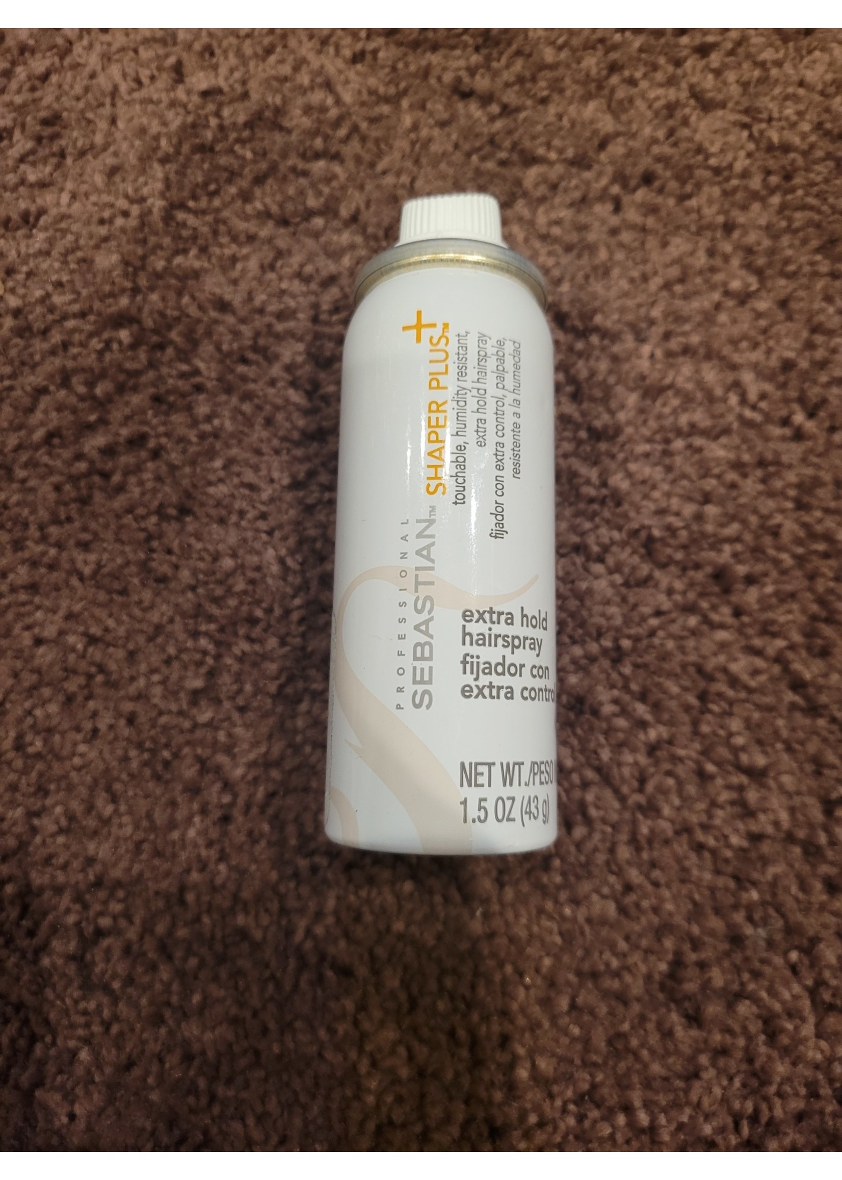 Sebastian Shaper Plus Hairspray – 1.5 fl oz *Missing Cap*