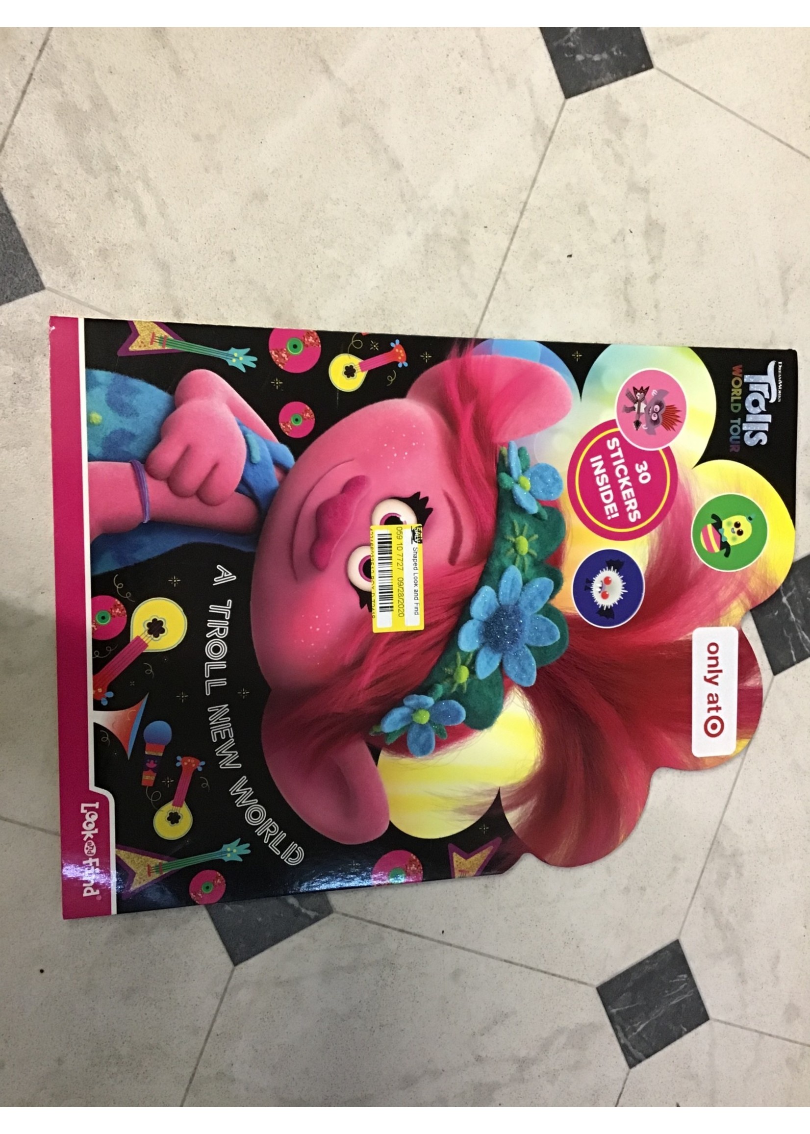 DreamWorks Trolls World Tour - A Troll New World Look and Find - Target Exclusive Edition by Erin Rose Wage (Paperback)