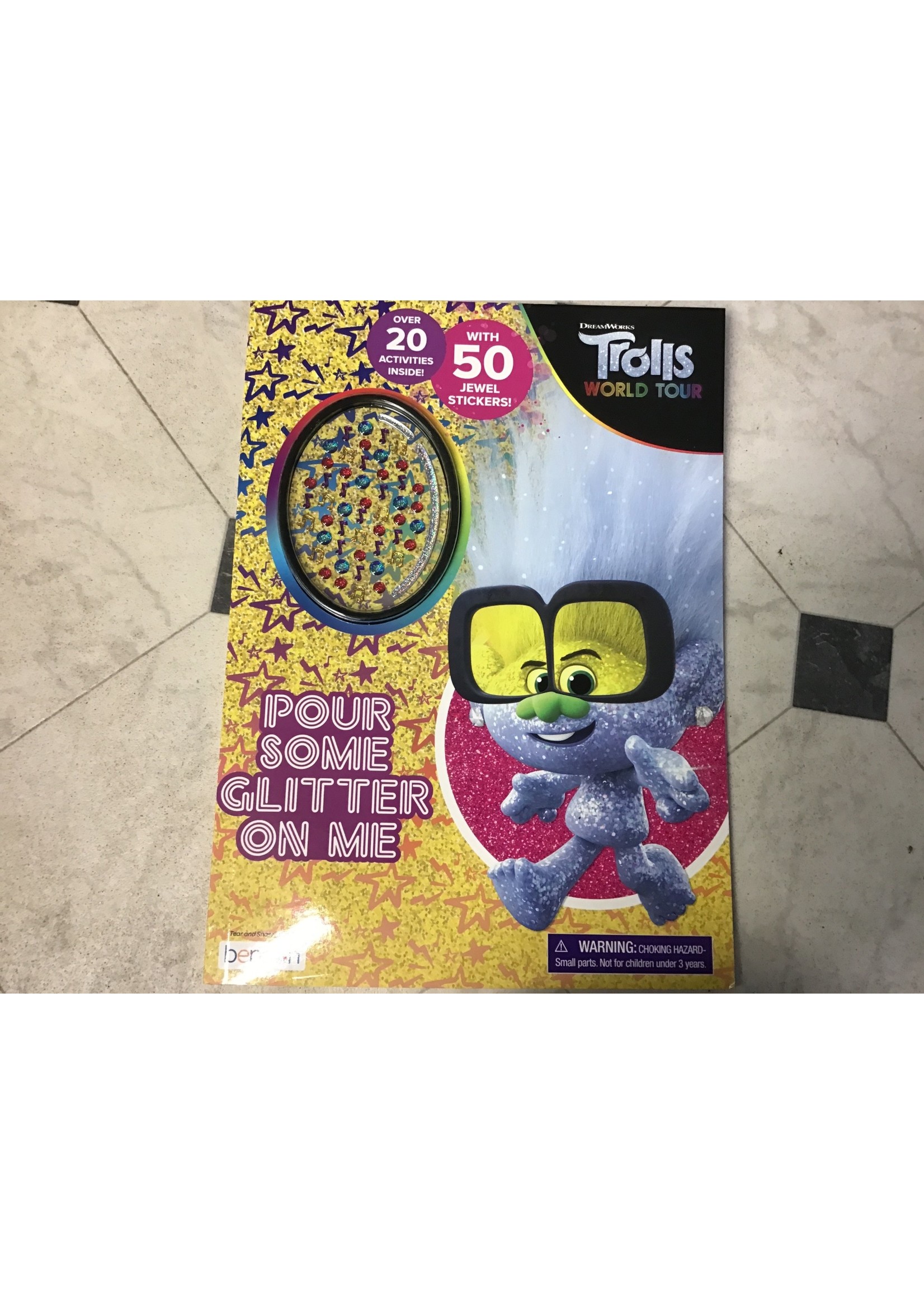 Trolls 2 Jewel Sticker Book