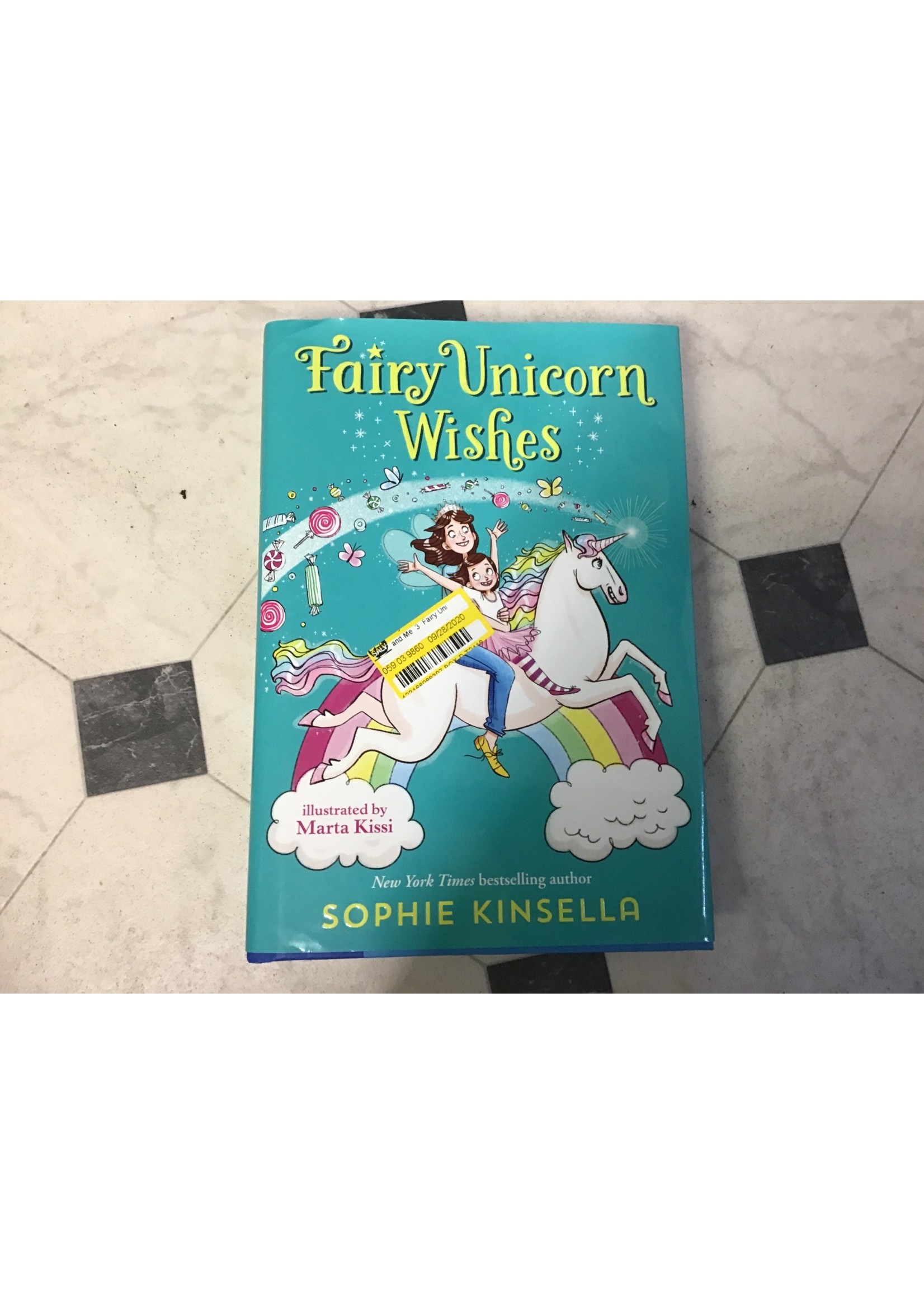 Fairy Mom and Me #3: Fairy Unicorn Wishes - by Sophie Kinsella (Hardcover)