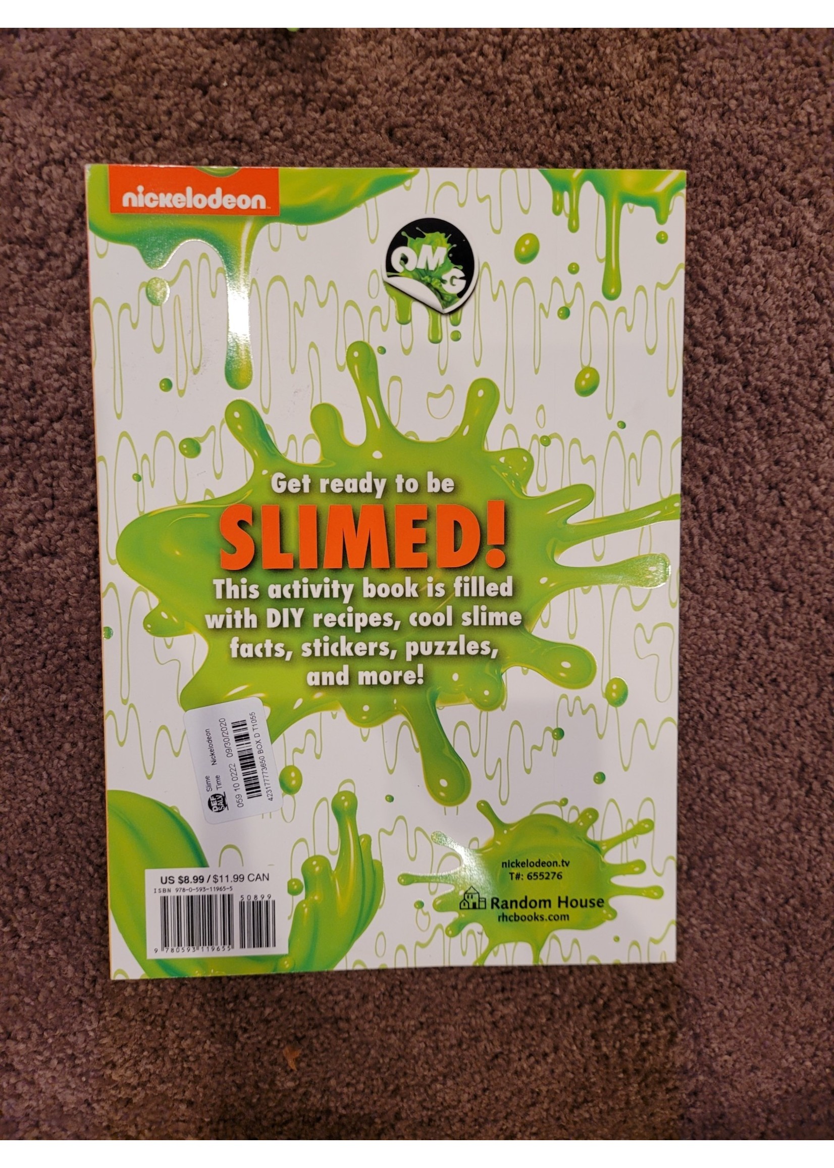 Slime Time! -  (Nickelodeon) (Paperback)