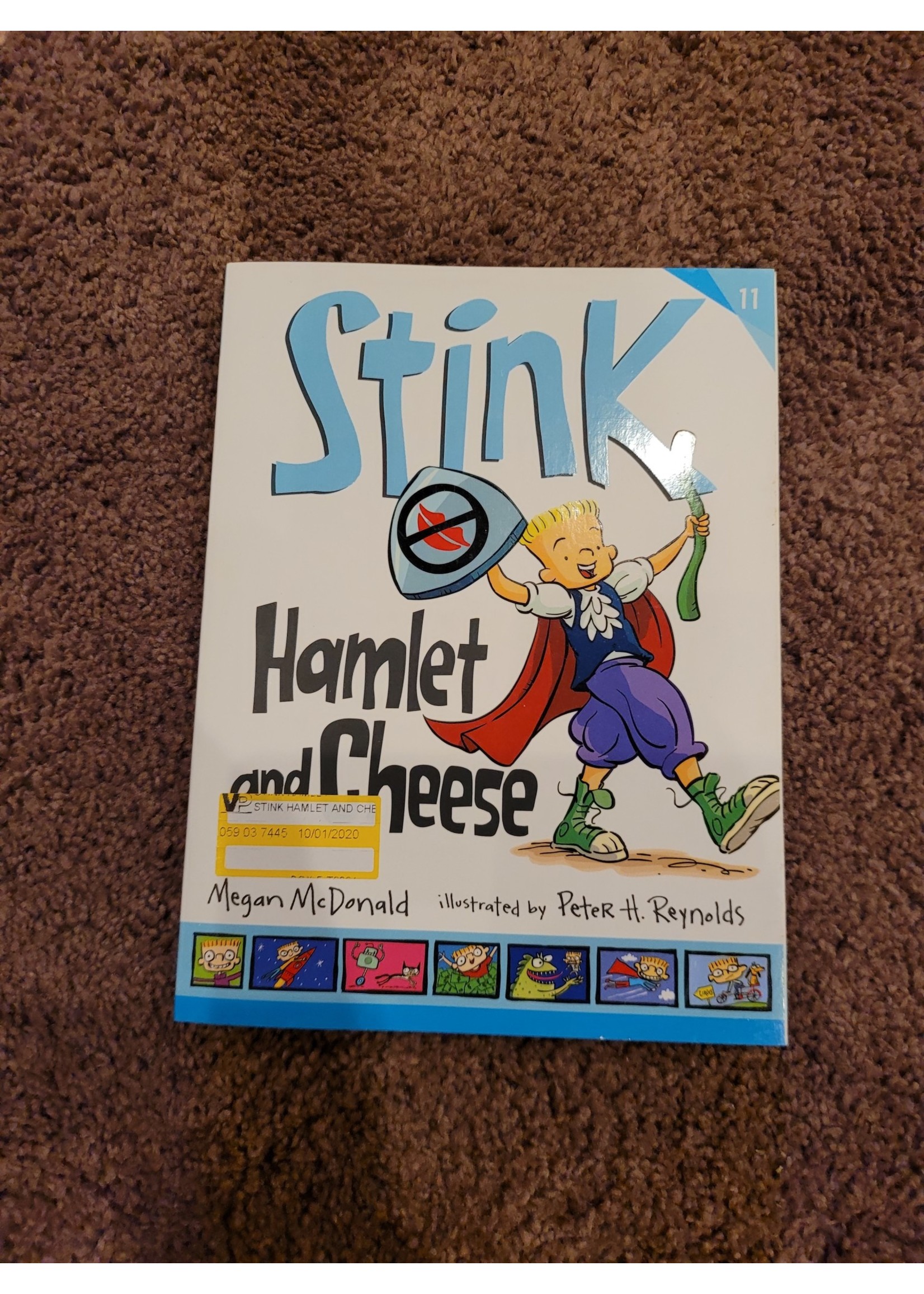 Hamlet and Cheese -  Reprint (Stink) by Megan McDonald (Paperback)