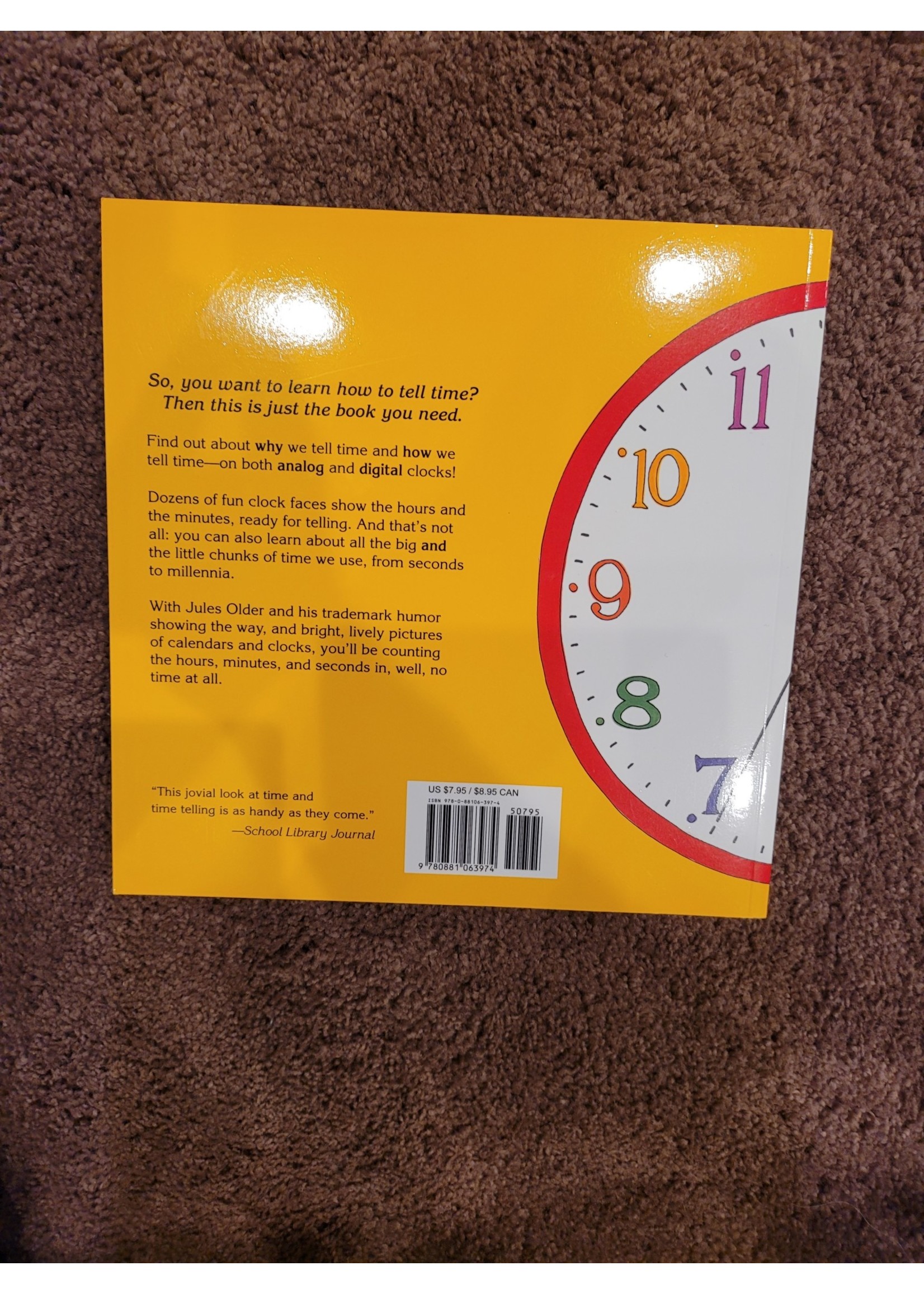 Telling Time - by  Jules Older (Paperback)