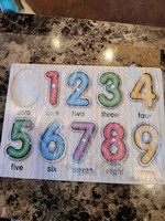 *Missing 0* Melissa & Doug® Classic Peg Puzzle