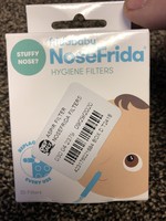 Fridababy Nosefrida hygiene filters 20 blue punchouts
