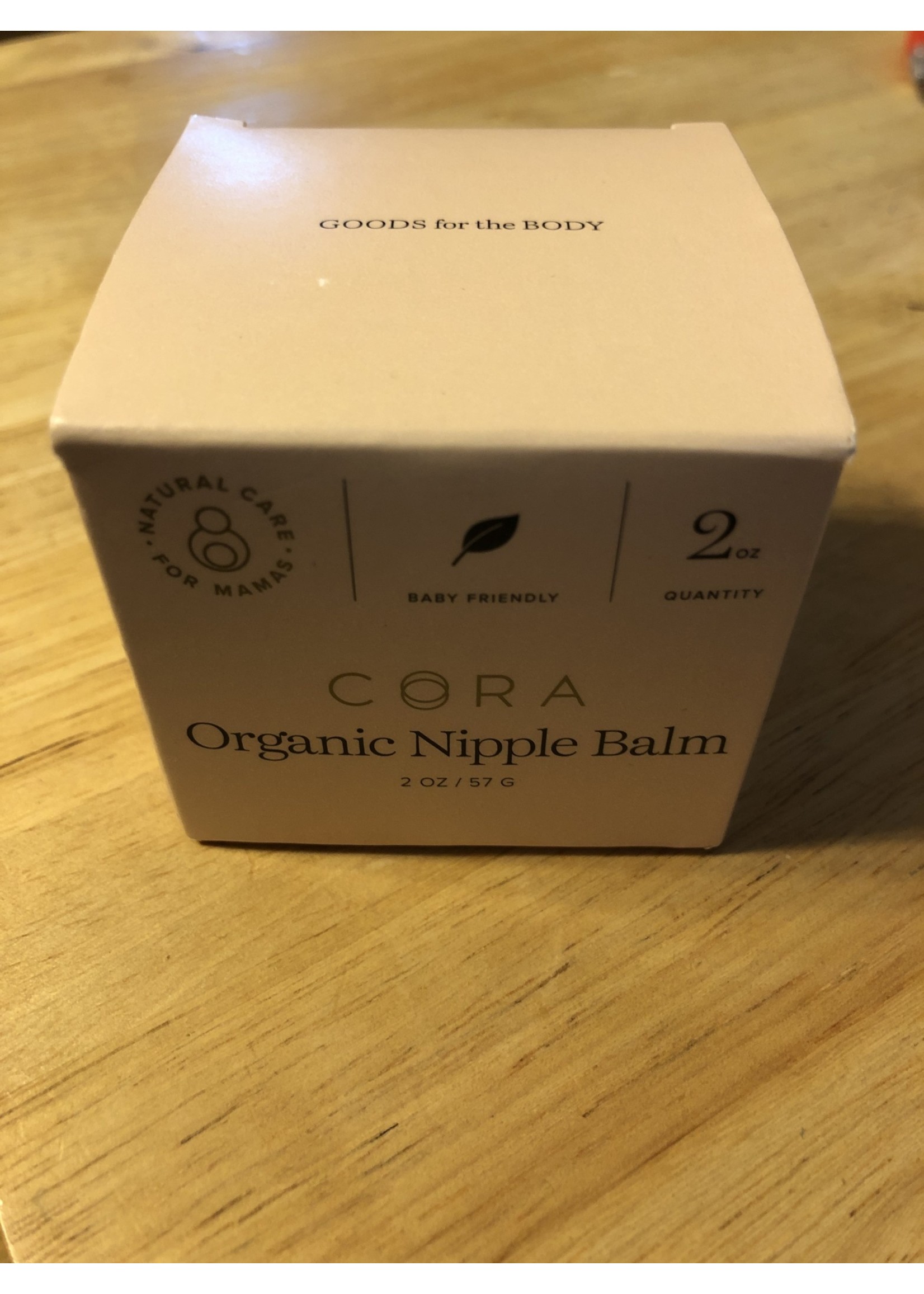 Cora Organic Post-Natal Nipple Balm - 2oz