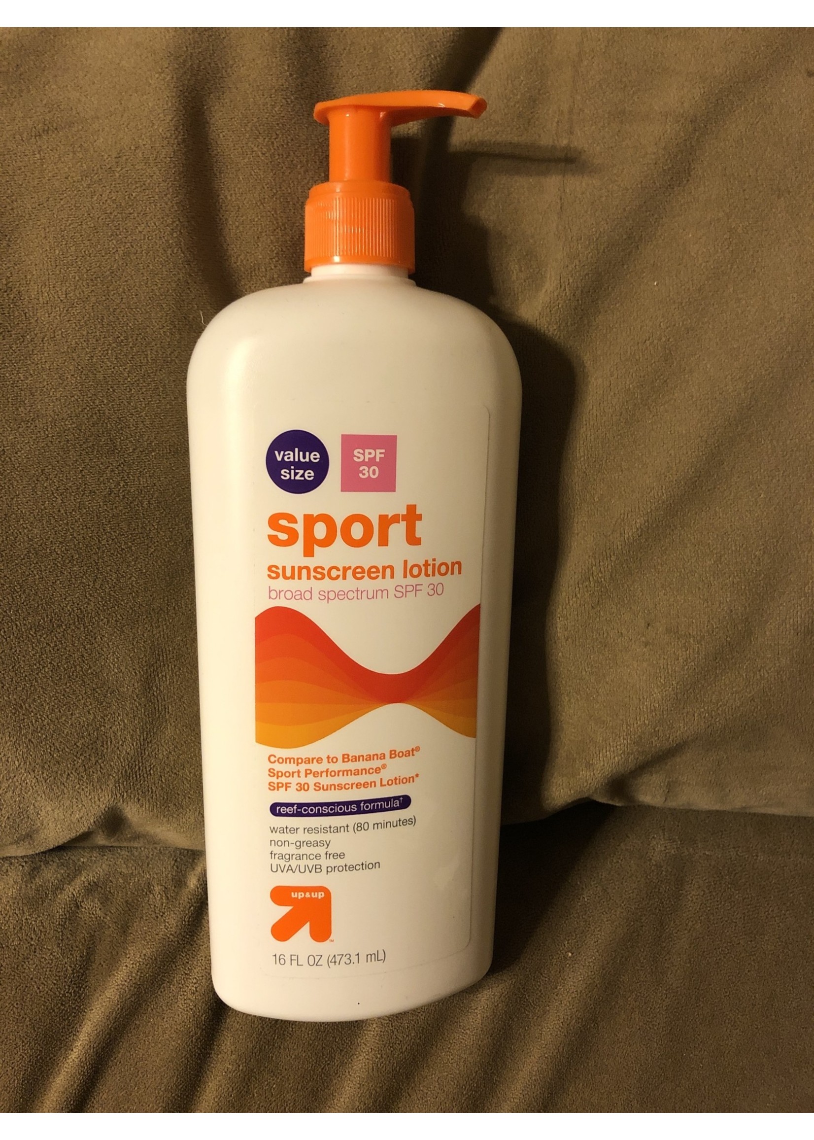 Sport Sunscreen Lotion - SPF 30 - 16 fl oz - Up&Up™