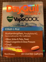 DayQuil Severe with Vicks VapoCOOL Cold & Flu Relief Caplets - Acetaminophen - 24ct