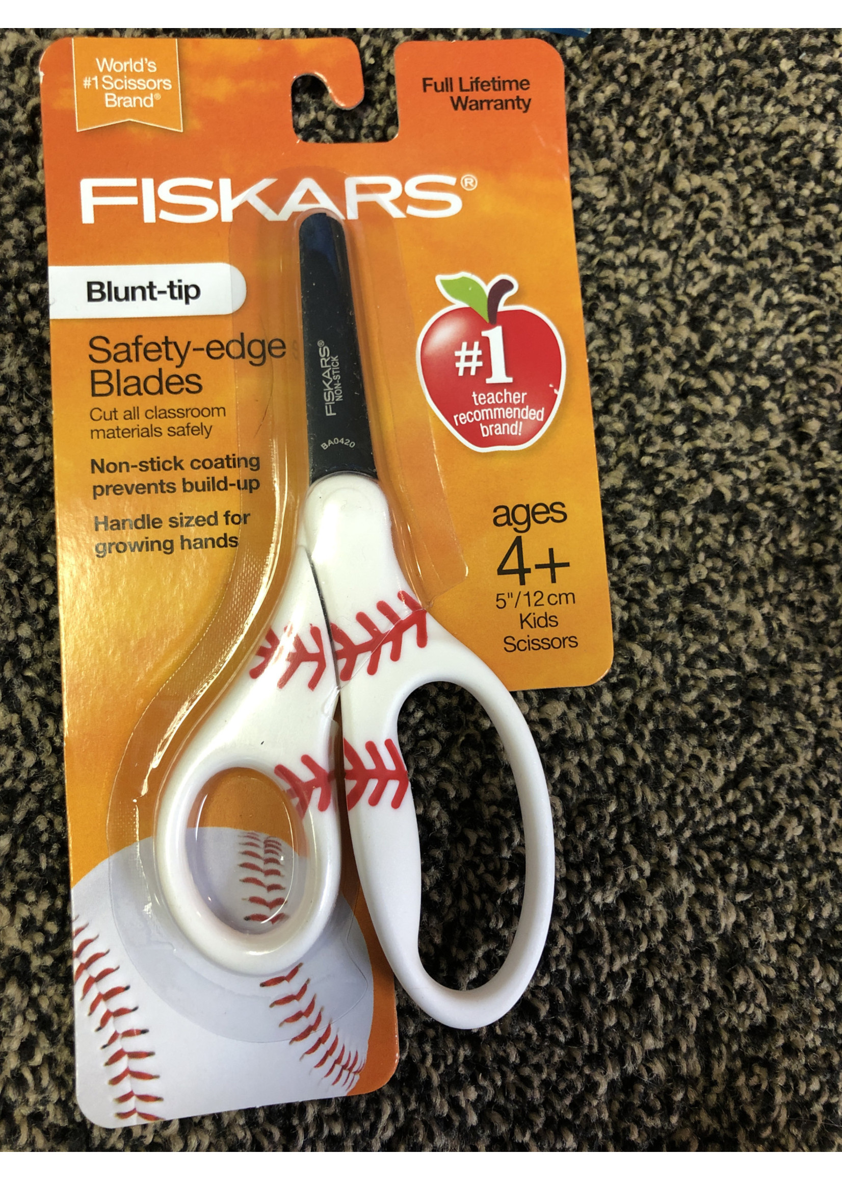 Fiskars 5 Kids' Scissors Blunt Tip Assorted Sports D3 Surplus Outlet