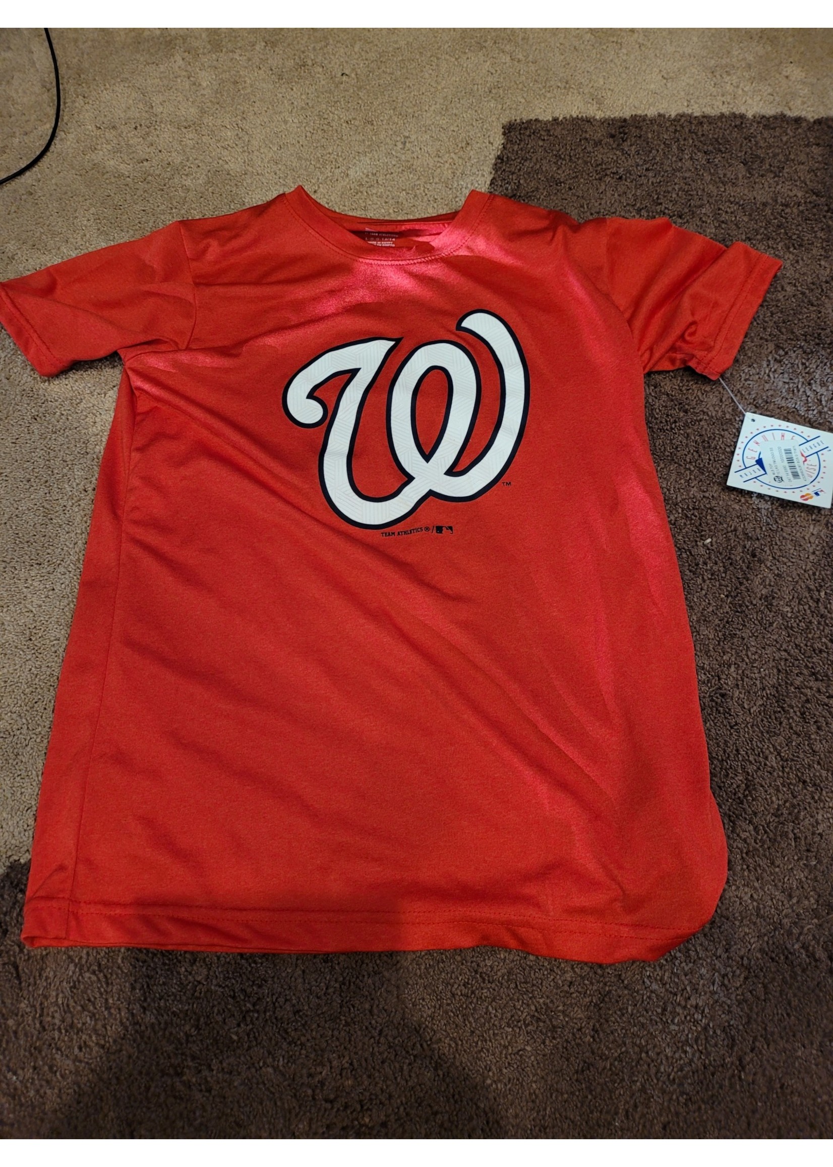 MLB Washington Nationals Boys' T-Shirt - XS