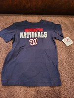 Boys Washington Nationals T-Shirt Small 6/7