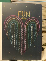 Composition Notebook Wide Ruled Rainbow Fun Heart - Top Flight