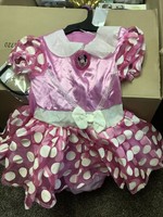 Toddler Disney Minnie Mouse (Pink) Halloween Costume Dress 3T-4T