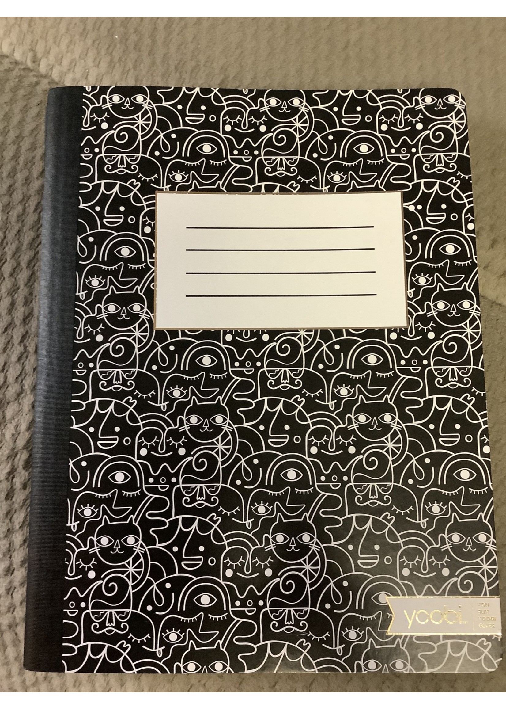 Composition Notebook College Ruled Celestial Lines - Yoobi™