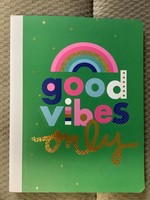 Composition Notebook Wide Ruled Rainbow Fun Good Vibes Only - Top Flight