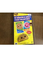 16ct Valentines Foodie Character Scratch And Smell Kit