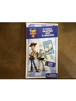 Disney Toy Story 16ct Puzzles Valentines With Envelopes