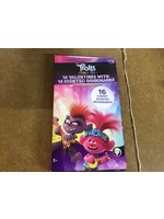 Trolls 16ct Valentines With Cherry Scented Bookmarks