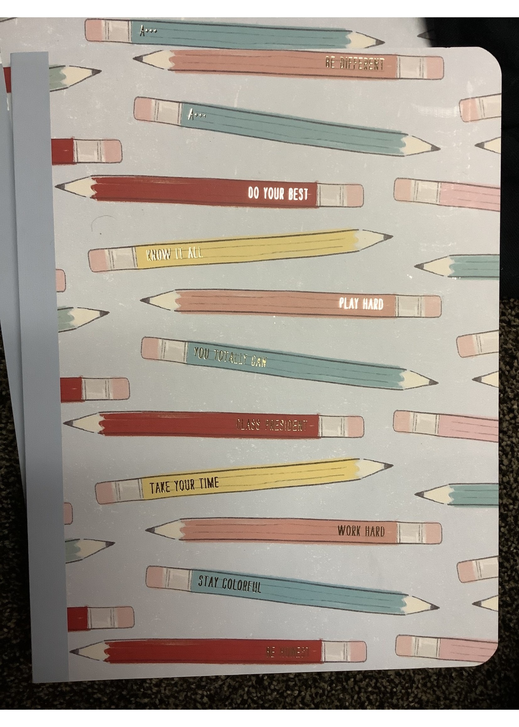 Composition Notebook College Ruled Colored Pencils - Gartner Studios