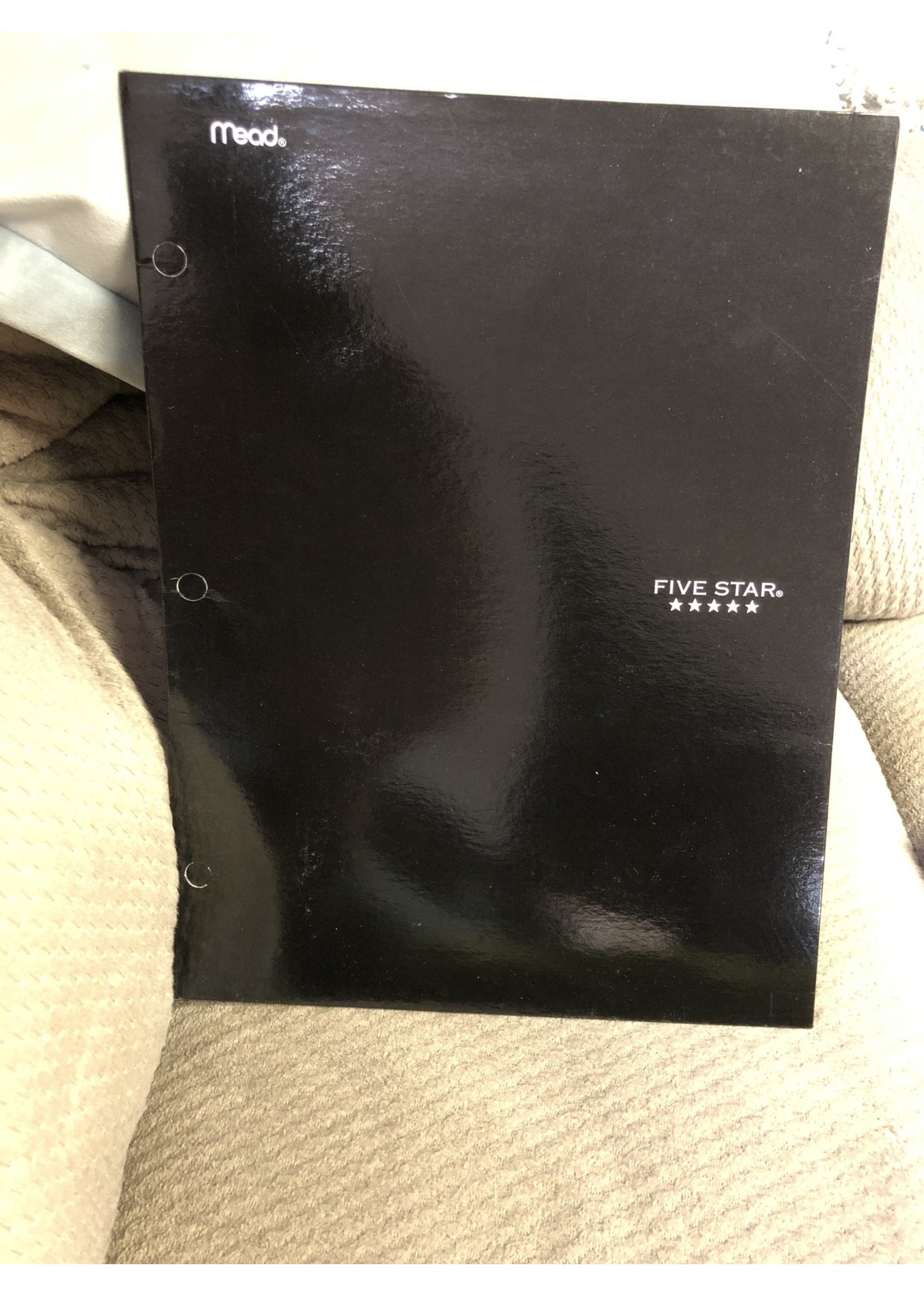FOLDER BLACK 5 Star 2 Pocket