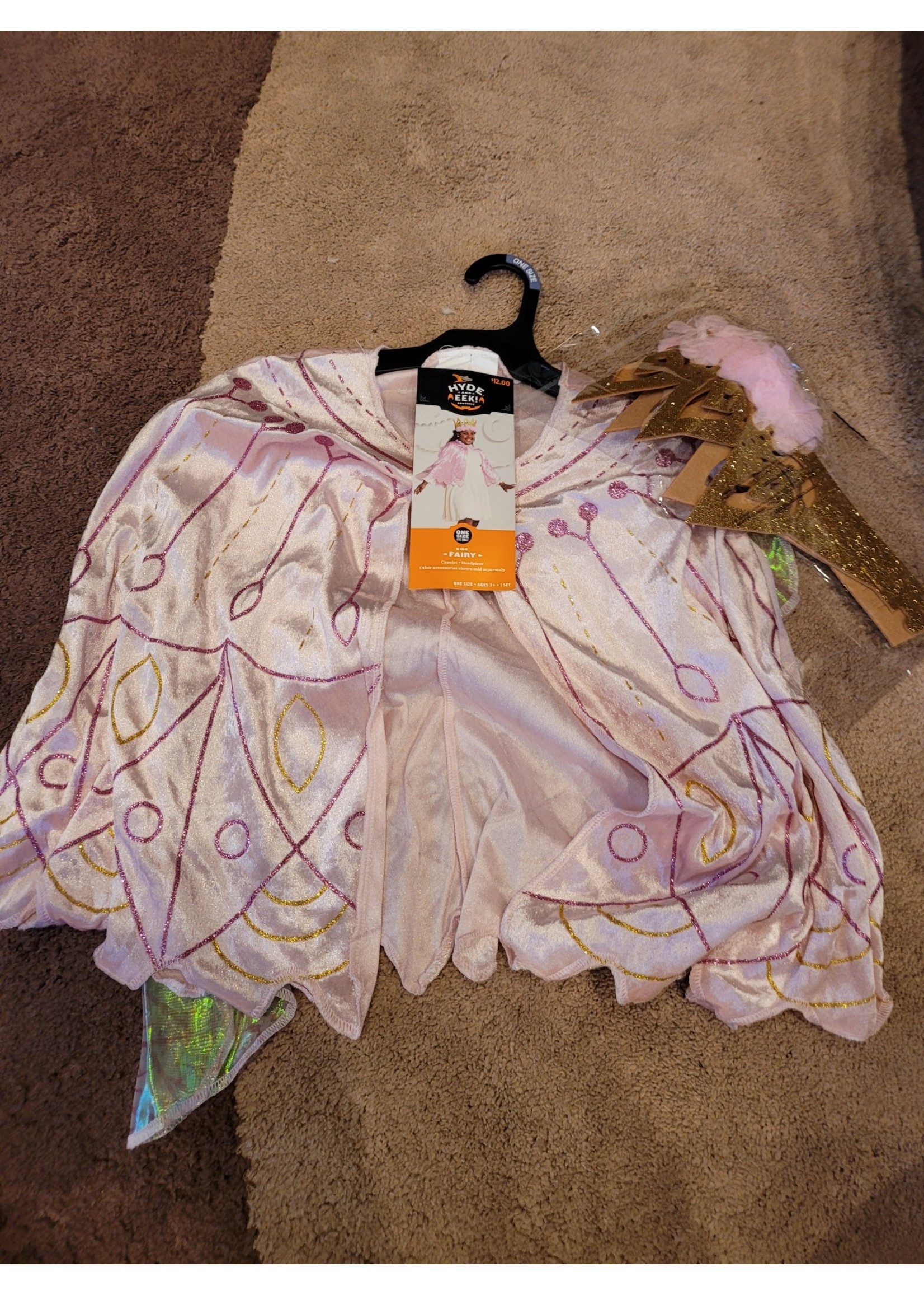 Kids' Fairy Halloween Cape & Headband Accessory Set - Hyde & EEK! Boutique™
