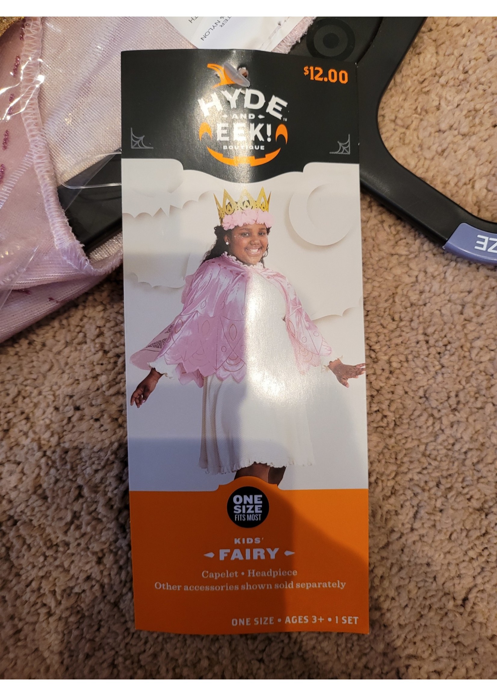 Kids' Fairy Halloween Cape & Headband Accessory Set - Hyde & EEK! Boutique™