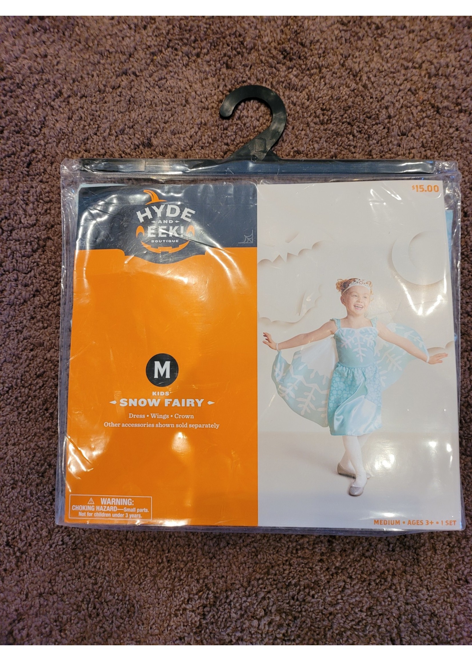 Kids' Snow Fairy Halloween Costume Dress (with 2 Accessories) M - Hyde & EEK! Boutique™