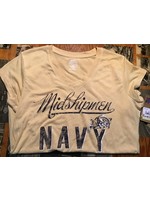 NCAA Midshipmen Navy Yellow T-Shirt - Small (4/6)