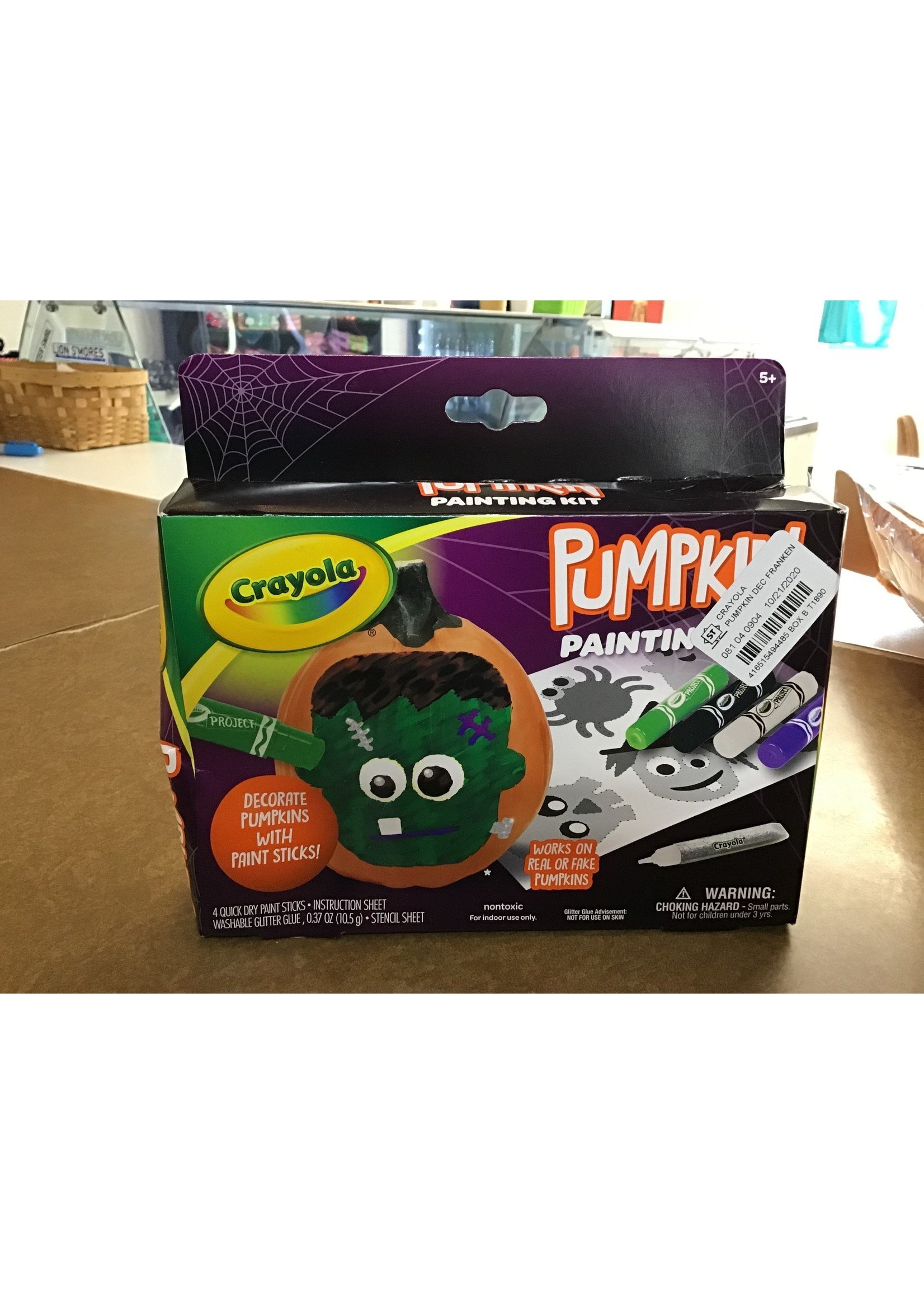 Pumpkin Painting Kit- open package