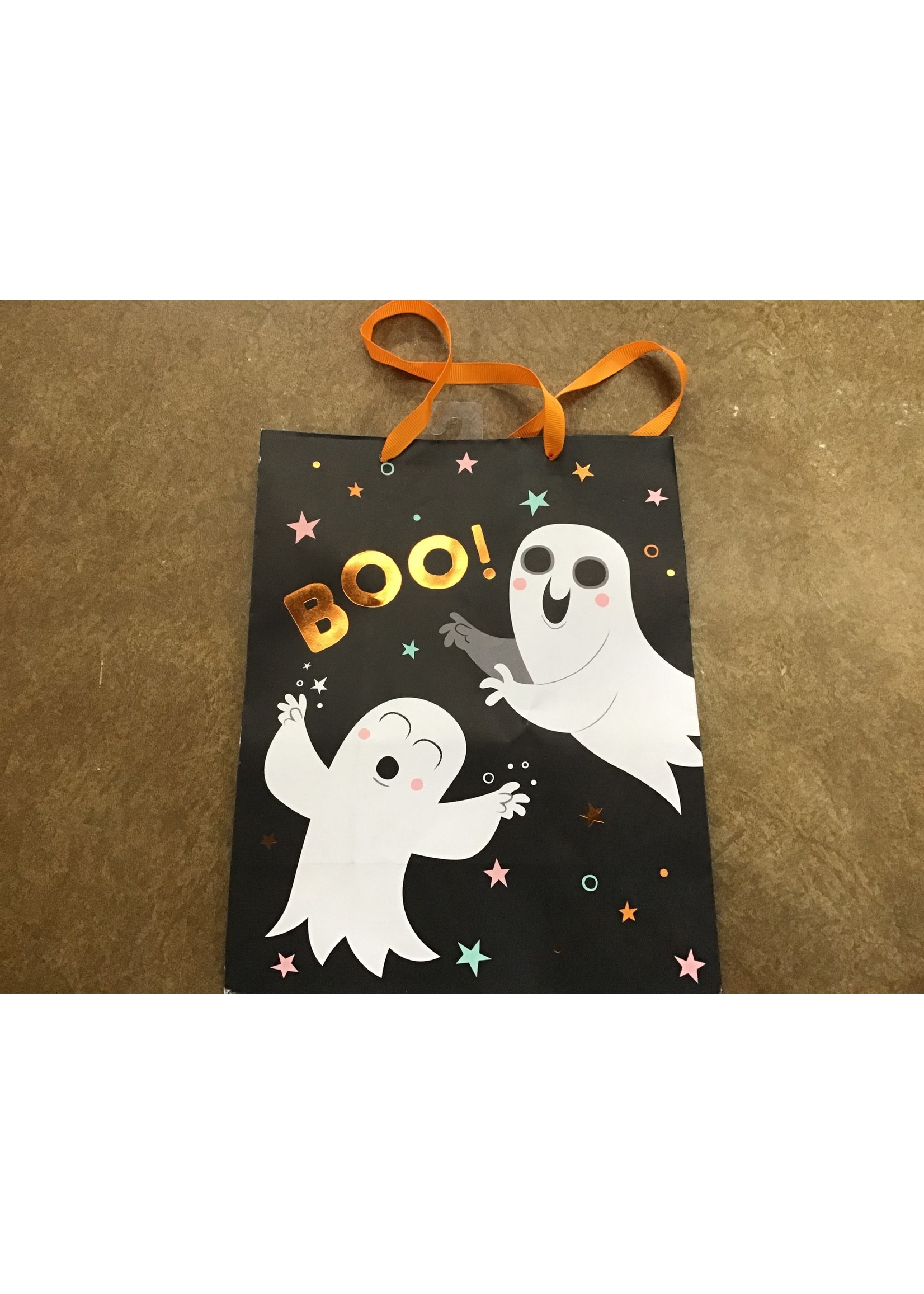 Ghost "Boo!" Large Halloween Gift Bag - Hyde & EEK! Boutique™