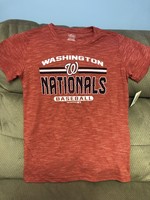 Boys Washington Nationals T-Shirt Large 12/14 Red