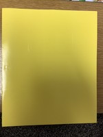 2 Pocket Paper Folder Yellow - Pallex