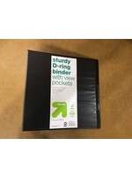 2" 3 Ring Binder Clear View - Up&Up™