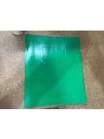 2 Pocket Paper Folder with Prongs Green - Pallex