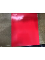 2 Pocket Paper Folder with Prongs Red - Pallex