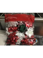 20ct White/Red/Green Bow Bag - WondershopΓäó