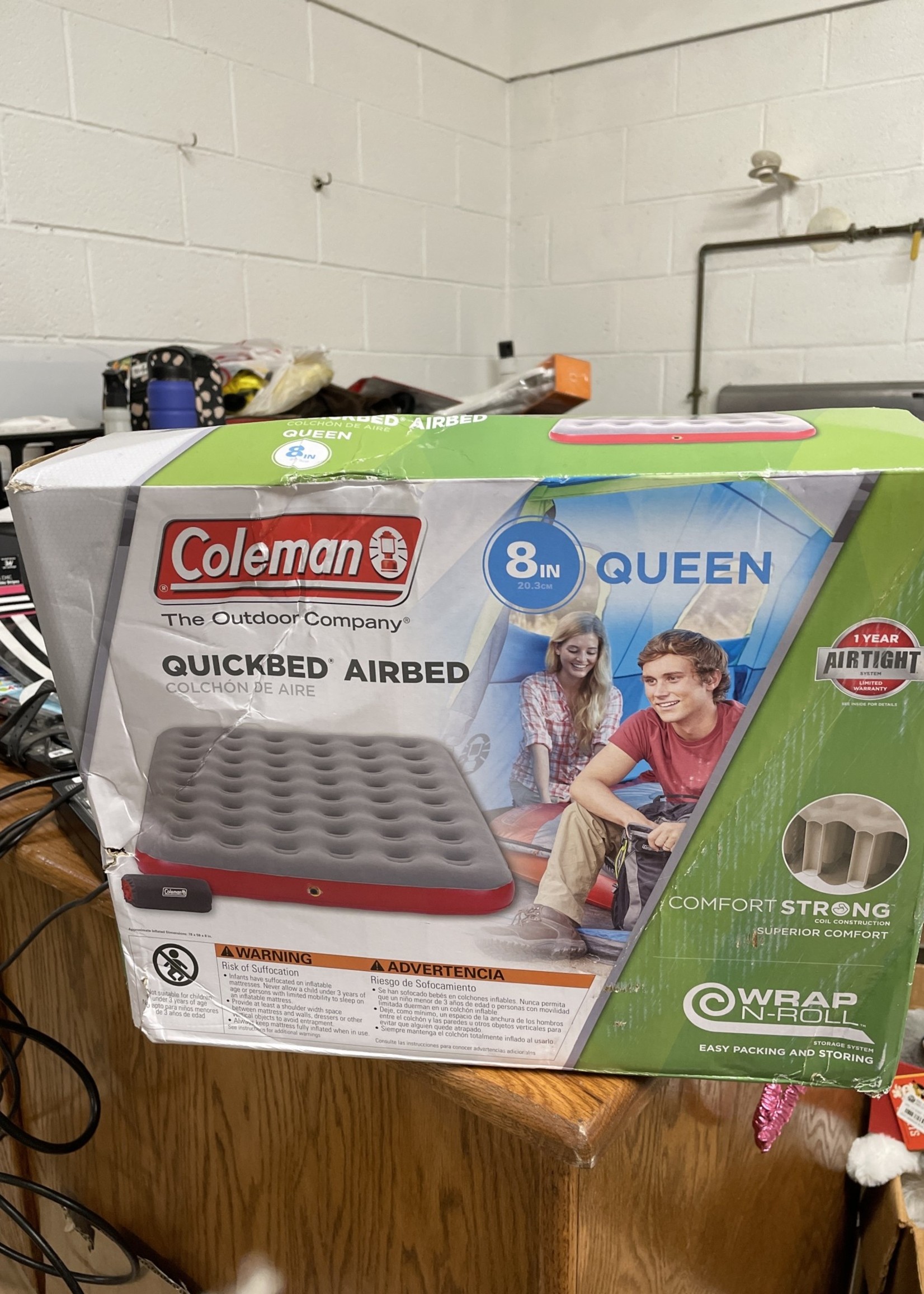 coleman quickbed single high