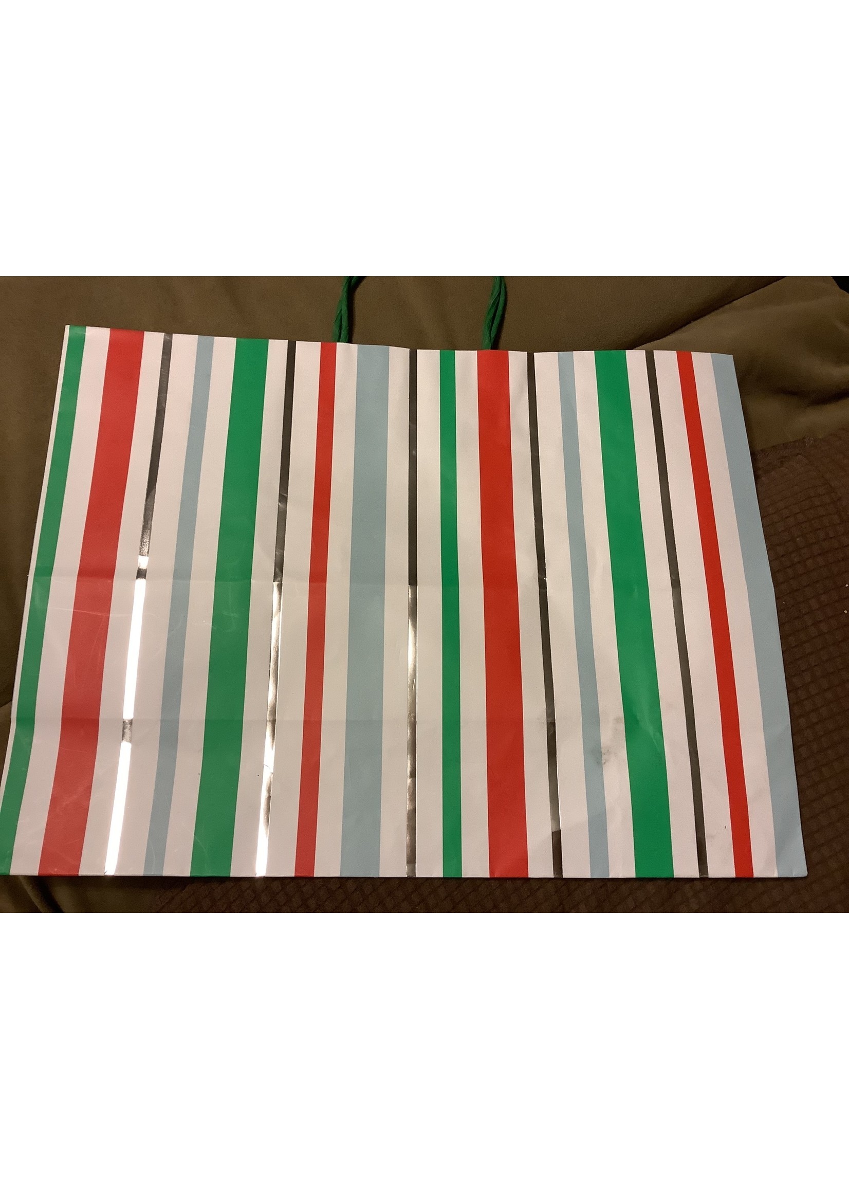 Extra Large Vogue Bag with Vertical Stripe and Foil - SpritzΓäó