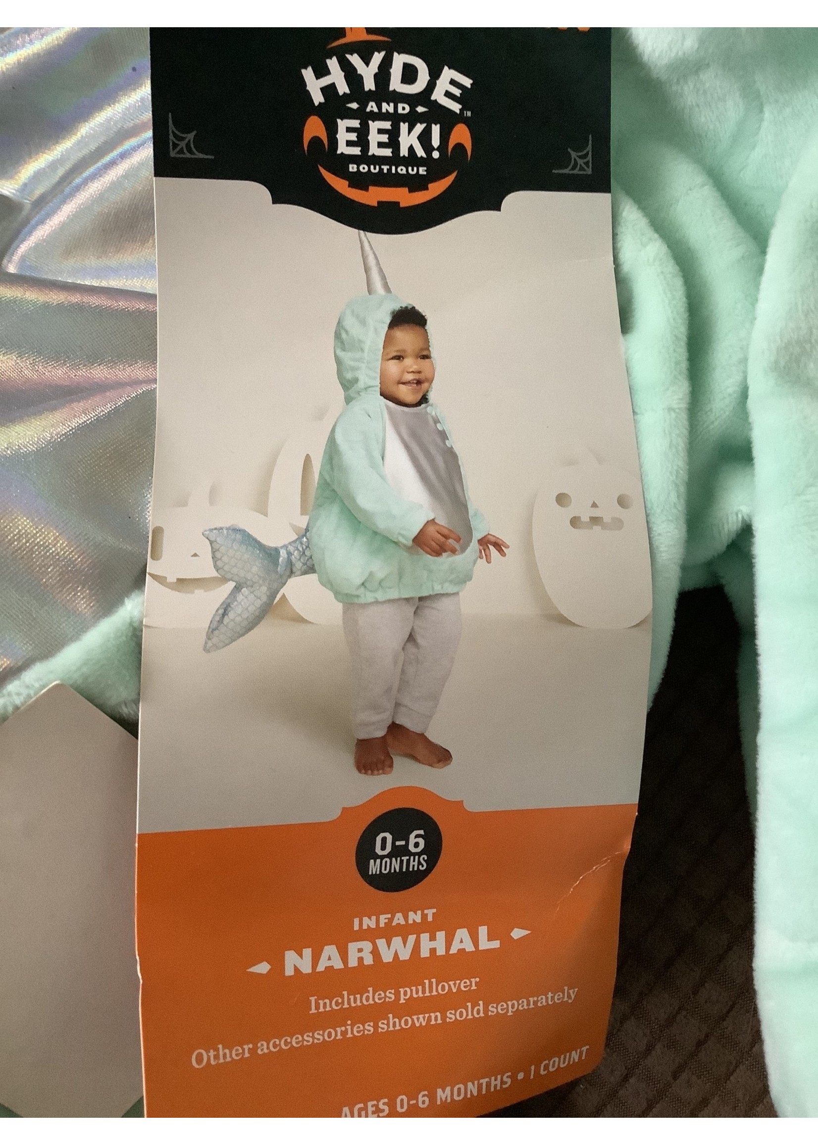 Hyde & EEK! Narwhal Pullover 0-6M