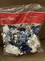 40ct Blue/White/Silver Bow Bag - WondershopΓäó