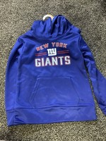 NFL New York Giants Girls' Fleece Hoodie - S