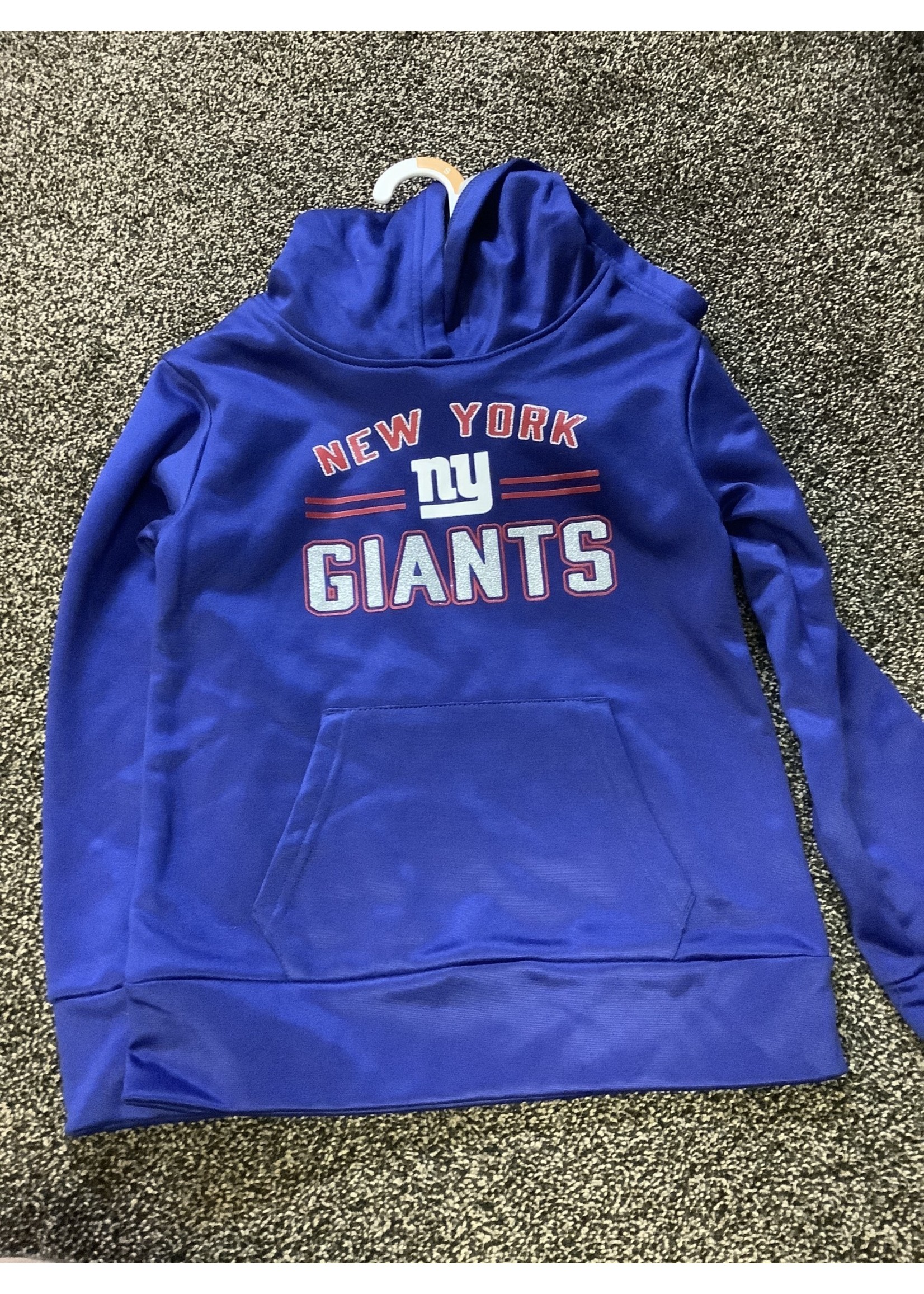 NFL New York Giants Girls' Fleece Hoodie - S