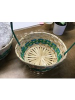 Easter baskets green and Blue